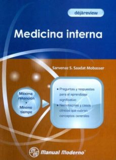 Descargar libros electrónicos para nook gratis DEJAREVIEW. MEDICINA INTERNA. en español 9786074482614 de SARVENAZ S. SAADAT MOBASSER 