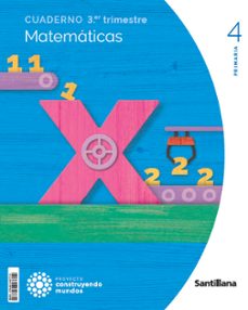 Ebook descargar gratis para kindle MATEMATICAS 4º EDUCACION PRIMARIA TERCER TRIMESTRE CONSTRUYENDO MUNDOS CAST ED 2023 DJVU ePub PDF de  9788414407714