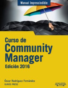 Portada de CURSO DE COMMUNITY MANAGER. EDICION 2016