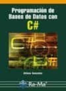Descargar ebooks de ipod PROGRAMACION DE BASES DE DATOS CON C# en español  de ALFONS GONZALEZ 9788478979714