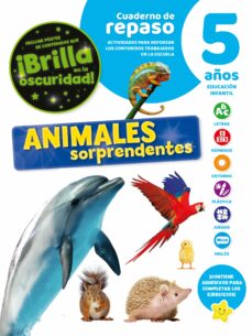 Ebook descargas en línea gratis CUADERNO DE REPASO 5 AÑOS ANIMALES SORPRENDENTES PÓSTER LUMINISCENTE 9788491787914 (Literatura española) de  