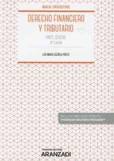 Descargar DERECHO FINANCIERO Y TRIBUTARIO. PARTE GENERAL gratis pdf - leer online