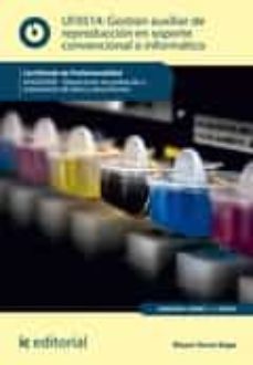 Portada de GESTION AUXILIAR DE REPRODUCCION EN SOPORTE CONVENCIONAL O INFORMATICO