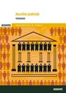 Portada de AUXILIO JUDICIAL TEMARIO