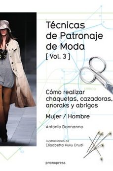 Portada de TECNICAS DE PATRONAJE DE MODA VOL. 3