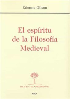 Portada de EL ESPIRITU DE LA FILOSOFIA MEDIEVAL
