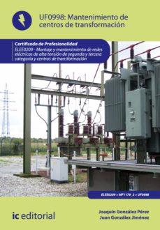 Portada de MANTENIMIENTO DE CENTROS DE TRANSFORMACION