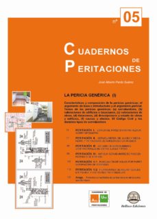 Portada de CUADERNOS DE PERITACIONES Nº 5: LA PERICIA GENERICA (I)