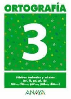 Portada de ORTOGRAFIA 3 (PRIMARIA) (ED. 2004)