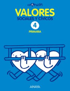 Portada de VALORES SOCIALES Y CIVICOS 4º EDUCACION PRIMARIA   MEC