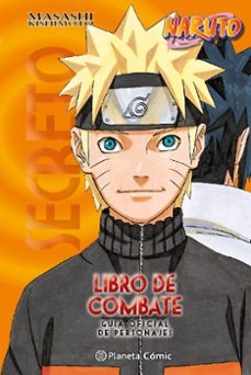 Portada de NARUTO GUIA Nº04 LIBRO DE COMBATE