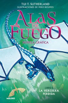 Portada de ALAS DE FUEGO (NOVELA GRAFICA) 2 - LA HEREDERA PERDIDA (EBOOK)