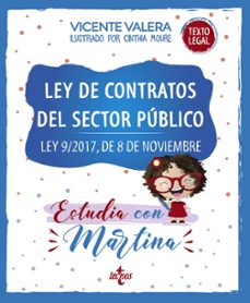 Portada de LEY DE CONTRATOS DEL SECTOR PUBLICO. ESTUDIA CON MARTINA