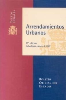 Portada de ARRENDAMIENTOS URBANOS (17ª ED.)