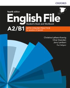 E-libros gratis para descargar para kindle ENGLISH FILE 4TH EDITION A2/B1. STUDENT S BOOK AND WORKBOOK WITH KEY PACK 9780194058124