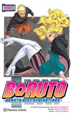 Portada de BORUTO Nº 08