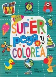 Portada de SUPER PEGA Y COLOREA 1.