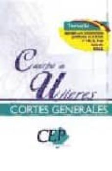 varilla Walter Cunningham combinación CUERPO DE UJIERES DE LAS CORTES GENERALES: TEMARIO con ISBN 9788483541524 |  Casa del Libro