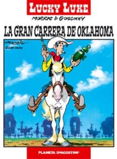 Portada de LUCKY LUKE Nº 6: LA GRAN CARRERA DE OKLAHOMA