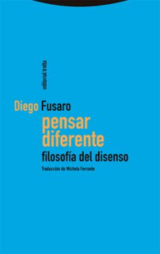 Portada de PENSAR DIFERENTE: FILOSOFIA DEL DISENSO