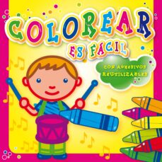 Portada de COLOREAR ES FACIL: ROSA