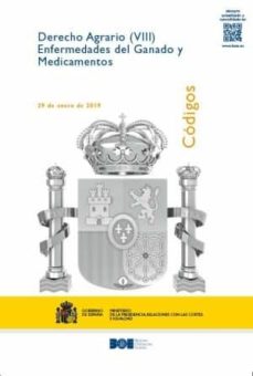 Portada de DERECHO AGRARIO: ENFERMEDADES DEL GANADO Y MEDICAMENTOS