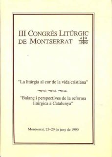 Portada de III CONGRES LITURGIC DE MONTSERRAT