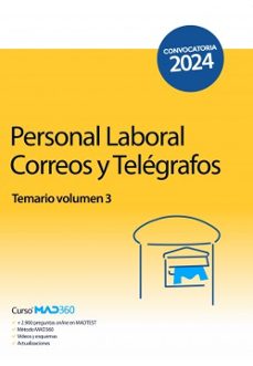 PERSONAL LABORAL DE CORREOS Y TELEGRAFOS. TEMARIO VOL. 3