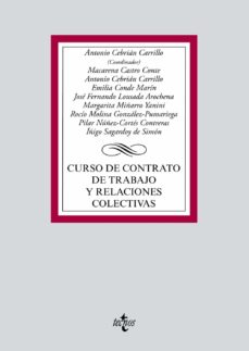 Descargar CURSO DE CONTRATO DE TRABAJO Y RELACIONES COLECTIVAS gratis pdf - leer online