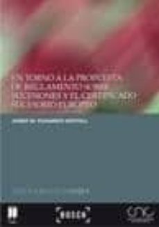 Portada de EN TORNO A LA PROPUESTA DE REGLAMENTO SOBRE SUCESIONES Y EL CERTI FICADO SUCESORIO EUROPEO