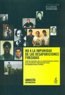 Portada de NO A LA IMPUNIDAD DE LAS DESAPARICIONES FORZADAS984959-3438