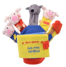 Portada de LIBRO GUANTE : LOS TRES CERDITOS Y EL LOBO