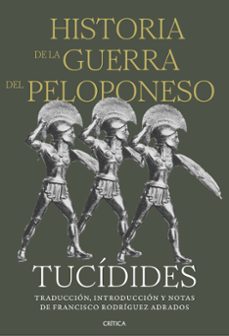 Portada de HISTORIA DE LA GUERRA DEL PELOPONESO
