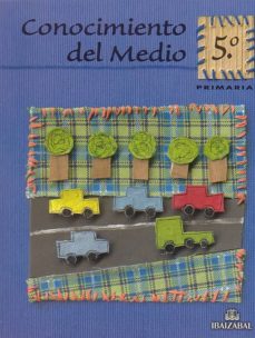Portada de CONOCIMIENTO DEL  MEDIO 5-COMETA-GAZ ED 2003  5º PRIMARIA