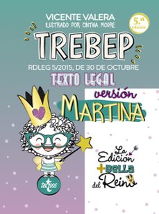 Portada de TREBEP VERSION MARTINA (5ª ED.): RDLEG 5/2015, DE 30 DE OCTUBRE. TEXTO LEGAL