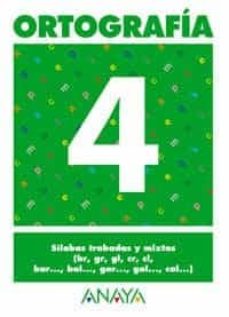 Portada de ORTOGRAFIA 4 (PRIMARIA) (ED. 2004)