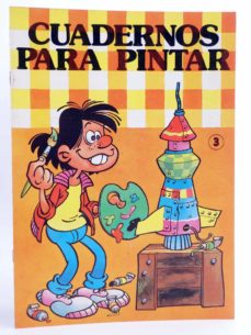 Portada de CUADERNOS PARA PINTAR: HEROES INFANTILES - GRANDE 3. TETE COHETE. OFRT