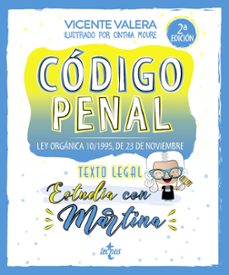 Portada de CODIGO PENAL. ESTUDIA CON MARTINA (2ª ED.)