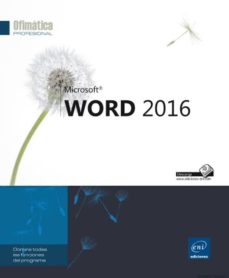 Descarga gratis libros de audio para computadora WORD 2016 de  9782746099944