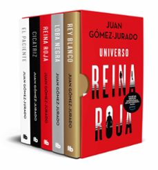 Imagen de UNIVERSO REINA ROJA (ESTUCHE CON: REINA ROJA; LOBA NEGRA; REY BLANCO; CICATRIZ; EL PACIENTE) de JUAN