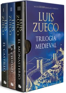 TRILOGÍA MEDIEVAL (ESTUCHE CON: EL CASTILLO    EL MONASTERIO   LA CIUDAD)