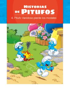 Portada de PITUFO VANIDOSO PIERDE LOS MODALES (HISTORIAS DE PITUFOS)