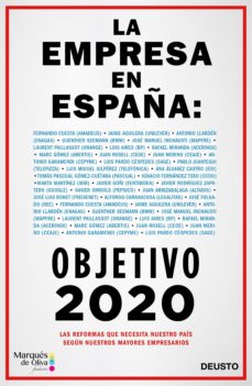 Portada de LA EMPRESA EN ESPAÑA: OBJETIVO 2020 (EBOOK)