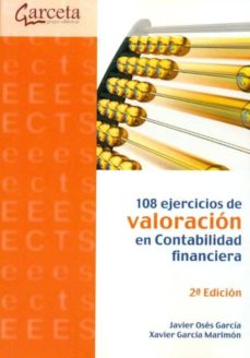 Portada de 108 EJERCICIOS DE VALORACION EN CONTABILIDAD FINANCIERA