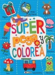 Portada de SUPER PEGA Y COLOREA 3.
