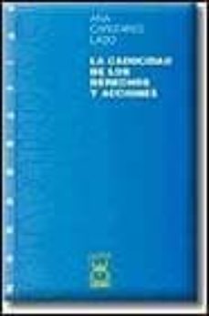 Portada de LA CADUCIDAD DE LOS DERECHOS Y ACCIONES