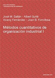 Portada de METODOS CUANTITATIVOS DE ORGANIZACION INDUSTRIAL I
