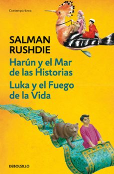 Portada de HARUN Y EL MAR DE LAS HISTORIAS; LUKA Y EL FUEGO DE LA VIDA