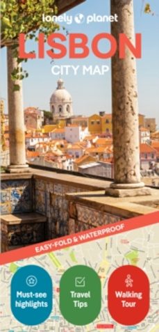 LONELY PLANET LISBON CITY MAP