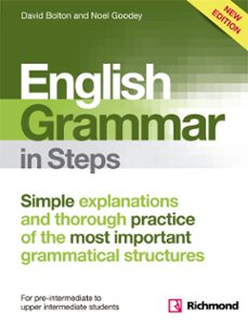 Portada de NEW ENGLISH GRAMMAR IN STEPS BOOK WITHOUT ANSWERS
